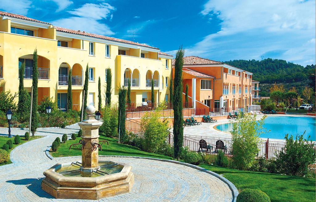 Residence Odalys La Licorne De Haute Provence Gréoux-les-Bains Exterior foto